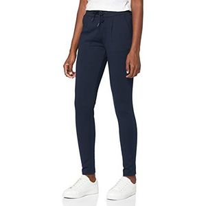 ICHI IHKATE PA2 Sweatbroek voor dames, relaxbroek met stretch, smalle snit met elastische tailleband, Total Eclipse (14044), XL