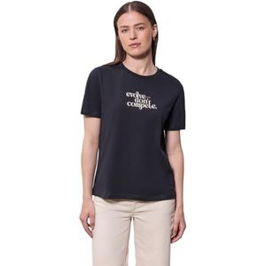 Street One - Studio - T-shirt - Blauw - Korte Mouwen