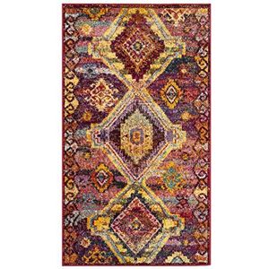 Safavieh Modieus tapijt, SVH622 90 x 150 cm Rot/Violett