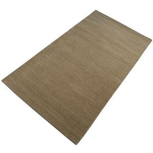 WAWA TEPPICH Handgemaakt oosters Gabbeh tapijt van 100% wol Loom handgeweven 90 x 160 cm beige