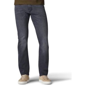Lee Men's Performance Series Extreme Motion Slim Straight Leg Jean, Lead Gray, 34W x 30L