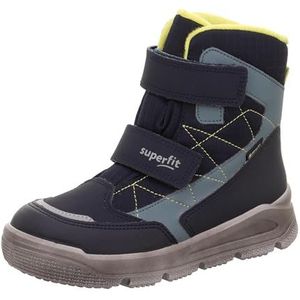 Superfit Jungen MARS warm gefütterte Gore-Tex Stiefel, BLAU/GELB 8020