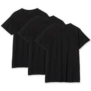 Build Your Brand Heren T-shirts Multipack Merch T-Shirt 3-Pack voor mannen, bovenstukken verkrijgbaar in 3 kleurvarianten, maten XS - 4XL