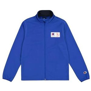 Champion Legacy Retro Sport B (306864) - Quick-Dry Micro Polar Fleece Full-Zip High-Neck Sweatshirt, Diepblauw/Navy (BAI/NNY), 15-16 jaar (XXL) kinderen FW24, diepblauw/marineblauw (Bai/Nny), 15-16