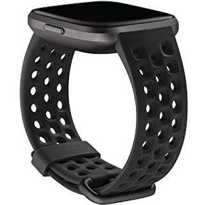 Sportarmband voor Fitbit Versa 2, zwart, groot