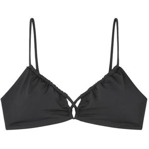Women'Secret Hibiscus bikinitop voor dames, Zwart, 90B