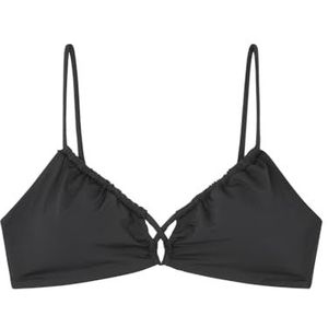 Women'Secret Hibiscus bikinitop voor dames, Zwart, 90B