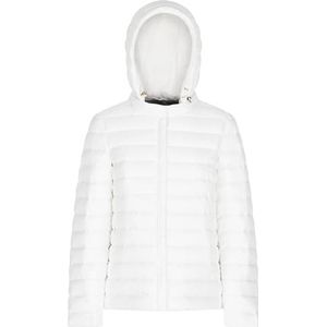 Geox Woman D JAYSEN DOWN JACKETS BRILLIANT WITE_54, Briljant White, 48