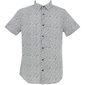 Teddy Smith Herenhemd C-Loyd MC Cream maat M, Crème, M