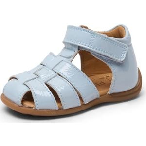 Bisgaard Kinderminiletten/loopschoenen/sandalen Carly Brown Suède leer, lichtblauw, 20 EU