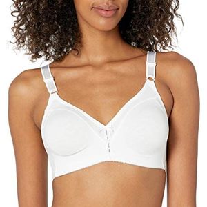 Bali vrouwen dubbele ondersteuning katoen stretch draad-vrij bh