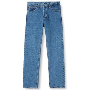 Dr. Denim Dash Jeans voor heren, Blauwe Gaai Mid Retro, 33W / 32L