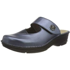 Berkemann Heliane slippers voor dames, blauw, 40 EU