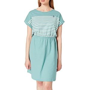 TOM TAILOR Denim Dames jersey mini jurk 1024956, 13178 - Mineral Stone Blue, M