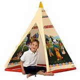 John 78607 - Yakari Tipi tent - Indianentent, Wigwam, speeltent, kindertent, speelhuisje met bedrukt motief voor kinderen