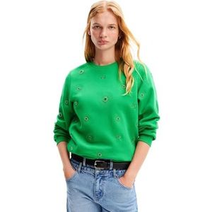 Desigual joyta sweater voor dames, groen, XXL