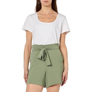 Vila VIRASHA HW Shorts/PB, oil green, 38