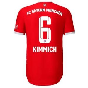 FC Bayern München Heren Joshua Kimmich Kit naamblok nummer, wit, één maat