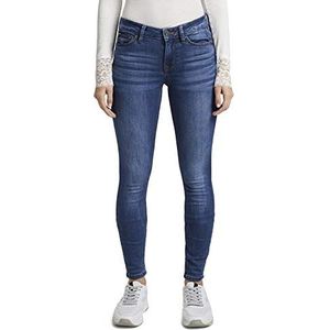 TOM TAILOR Denim Dames jeans 202212 Jona Extra Skinny, 10113 - Clean Mid Stone Blue Denim, 28W / 30L
