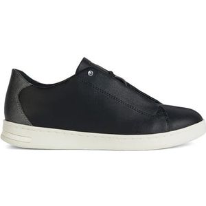 Geox D Jaysen A Sneakers voor dames, zwart/grijs, 35 EU, Black Gun, 35 EU