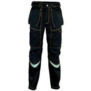 Cofra werkbroek Bricklayer met Cordura werkbroek 290 g/m2, 27, zwart, 1