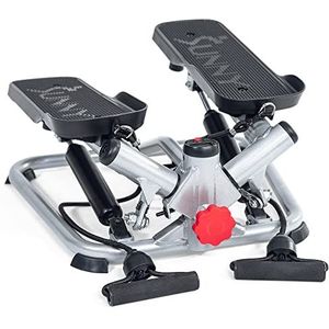 Sunny Health and Fitness Unisex Total Body Advanced Stepper Machine-SF-S0979 Stap Machine, Grijs, One Size
