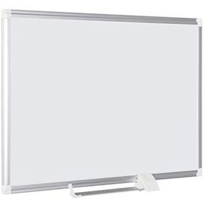 Bi-Office MA0307830 New Generation Magnetisch witboard, Gelakt Stalen Bordoppervlak, Geanodiseerd Aluminium Omlijsting, 90 x 60 cm