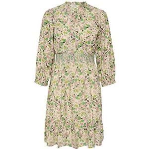 Part Two Sabrinna Dress, Green Flower Print, 36, Green Flower Print, 34