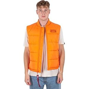 Alpha Industries - Puffer Vest LW - Bodywarmer - Alpha Oranje - Unisex Volwassenen