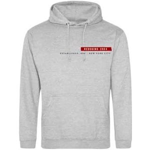 Redskins Sweatshirt Sweatshirt Hoodie Sport Print Kleding Kinderen Jongens en Meisjes Winter Warme Fleece Model R231072 Mell Grey 8 jaar, Grijs, 8 ans