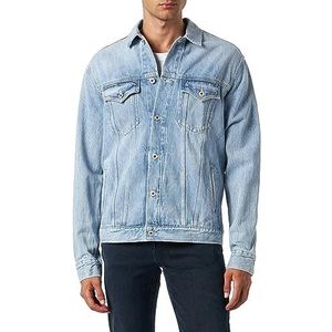 Pepe Jeans Pinners jas voor heren, Blauw (Denim-PF0), L
