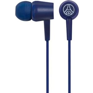 Konix PSG Bedraad Hoofdtelefoon - 10mm Luidspreker - Geïntegreerde Microfoon - 3,5mm-Jack Connector - 1,4m Kabel - Blauw
