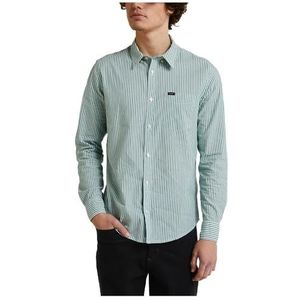 Lee Heren button down businesshemd, Frontier Olive, S