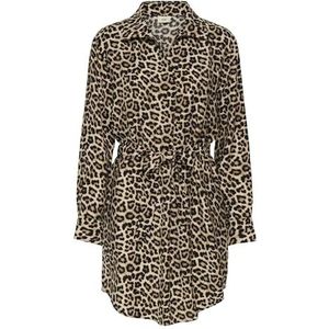 JDY - JDYPEPPER - Blousejurk - Beige / Greige / Zwart