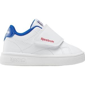 Reebok - Baby Court CLEAN Hook & Loop - Turnschoenen - Wit - Rood - Blauw