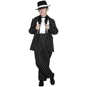 Smiffys 25600T Zoot Suit Costume, Black, Teen Boy - Leeftijd 12 jaar +