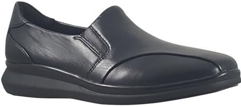 Clarks - Lynell Edge - Leren Schoenen - Zwart - Casual