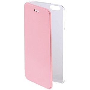 Hama | Clear Booklet Beschermhoes voor iPhone 6S | Telefoonhoesje - Rose Blush/Roze