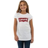Levi's Batwing Tee voor meisjes, rood/wit., 12 Jaren