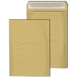 SUMO Papieren zakken 195 x 265 mm zelfklevend natron bruin 90 g/m²