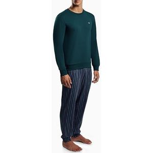 Emporio Armani - Ensemble Pyjama Classique - Groen - 100% Katoen