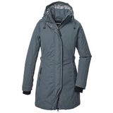 G.I.G.A. DX by killtec - Parka GW 70 - Damesparka - Grijsblauw - Wind- en Waterdicht - Ademend - Met Fleece