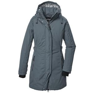 G.I.G.A. DX by killtec - Parka GW 70 - Damesparka - Grijsblauw - Wind- en Waterdicht - Ademend - Met Fleece