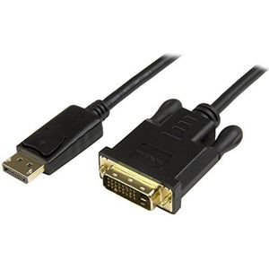 Startech.com DisplayPort-naar-DVI-kabel - computermonitorkabel - DP-naar-DVI-kabel - DisplayPort naar DVI-kabel - DisplayPort naar DVI-kabel - DisplayPort-kabel - 91 cm - 1920 x 1200 (DP2DVI2MM3)