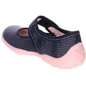 Vi-GGa-Mi Kamila Slippers voor meisjes, donkerblauw-roze., 27 EU