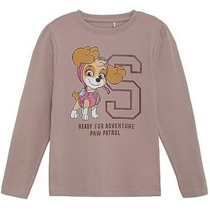 MINYMO Meisjes-T-shirt met lange mouwen met PAW Patrol, Deauville Mauve, 98 cm