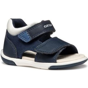 Geox - Zapito - Sandalen - Marineblauw/Rood - Leer Effect