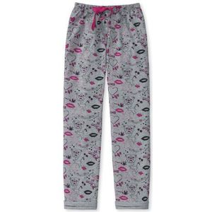 Schiesser Meisjesbroek, lange pyjamabroek, grijs gemêleerd (202), 176 cm