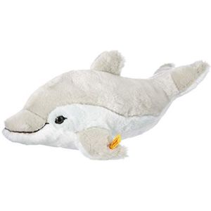 Steiff 063183 Cappy Dolphin 35 grijs/wit dolfijn, 35 cm