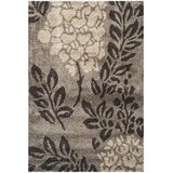 Safavieh Shaggy tapijt, SG456, geweven polypropyleen, donkerbeige/grijs, 160 x 228 cm